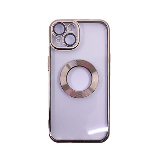 Hard Silicone Case with Camera Protector for Apple iPhone 14 Gold Hard Silicone Case with Camera Protector for Apple iPhone 14 Gold